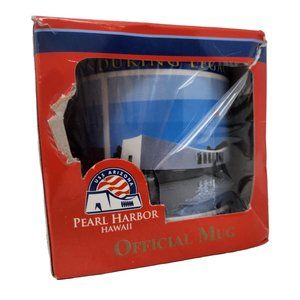 Pearl Harbor Hawaii Historic Sites Memorial Souvenir Coffee Mug WWII NIB